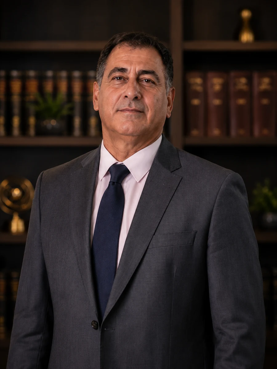 Retrato profissional do Dr. Luiz Carlos da Silva.